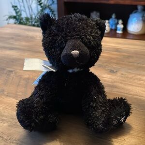 2006 Russ Berrie Shining Stars Black Cat plush